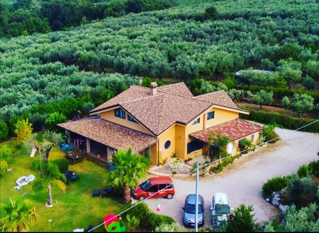 B&B Villa Molinari Restaurant E Baby Park Campagna Exterior foto